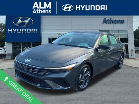 Gray 2025 Hyundai Elantra Hybrid SEL Sport for sale in Athens, GA