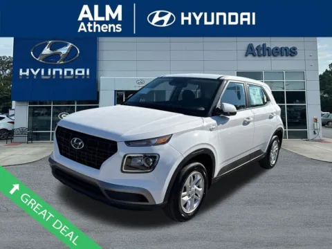 White 2025 Hyundai Venue SE for sale in Athens, GA
