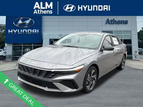Gray 2025 Hyundai Elantra Hybrid SEL Sport for sale in Athens, GA