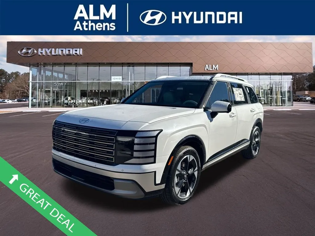 White 2026 Hyundai Palisade Limited for sale in Athens, GA