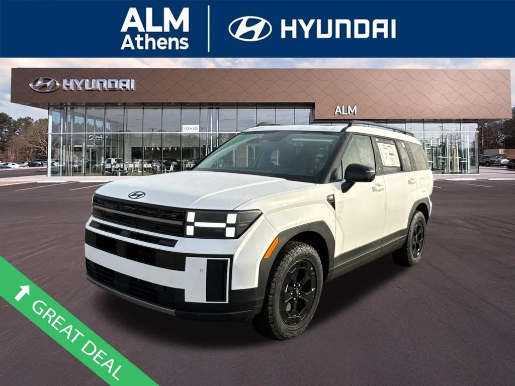 White 2026 Hyundai Santa Fe XRT for sale in Athens, GA