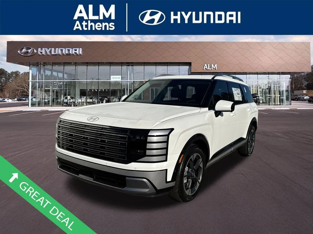 White 2026 Hyundai Palisade Limited for sale in Athens, GA