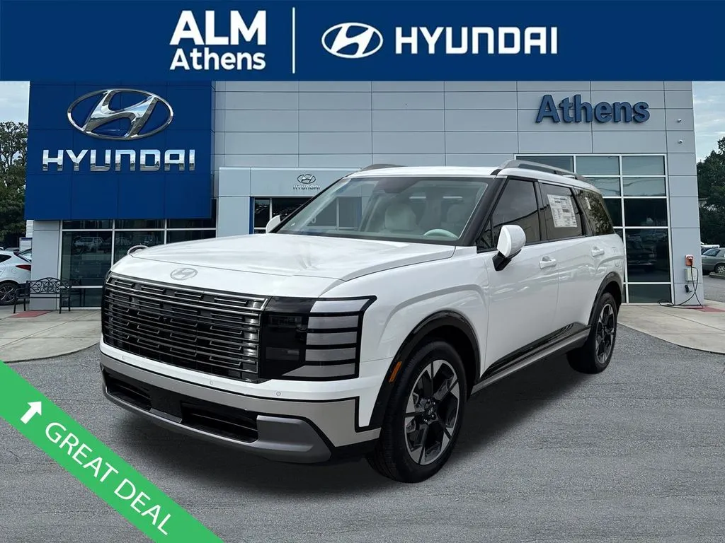 White 2026 Hyundai Palisade Limited for sale in Athens, GA