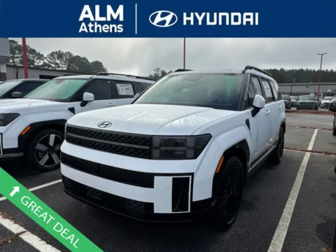 White 2026 Hyundai Santa Fe Hybrid Calligraphy for sale in Athens, GA