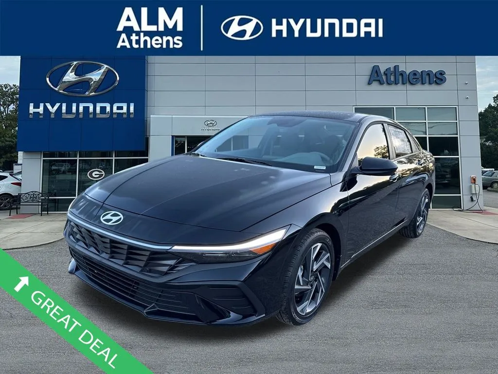 Black 2025 Hyundai Elantra SEL Sport for sale in Athens, GA