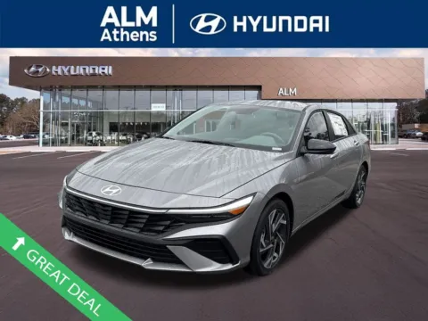 Gray 2025 Hyundai Elantra Hybrid SEL Sport for sale in Athens, GA
