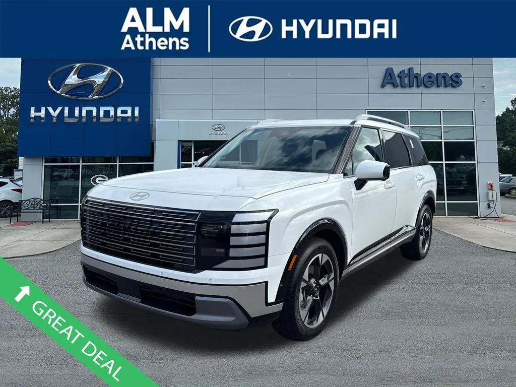 White 2026 Hyundai Palisade Limited for sale in Athens, GA