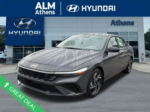 Gray 2025 Hyundai Elantra Hybrid SEL Sport for sale in Athens, GA