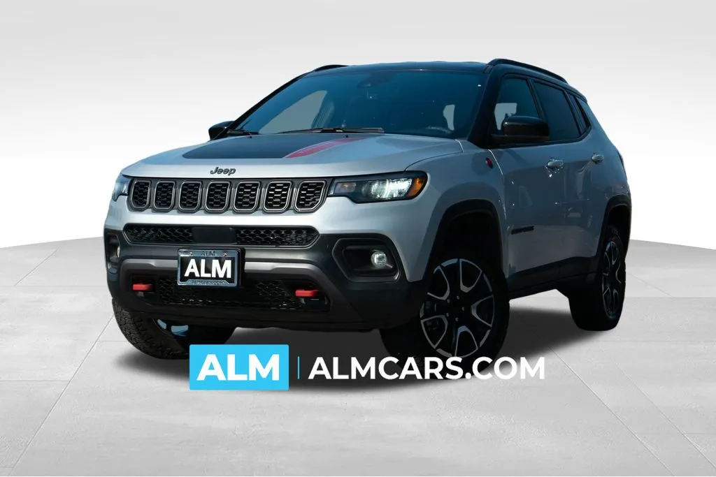 Silver 2024 Jeep Compass Trailhawk for sale in Athens, GA