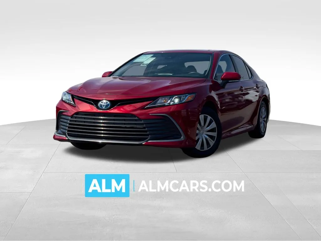 Red 2024 Toyota Camry Hybrid LE for sale in Athens, GA