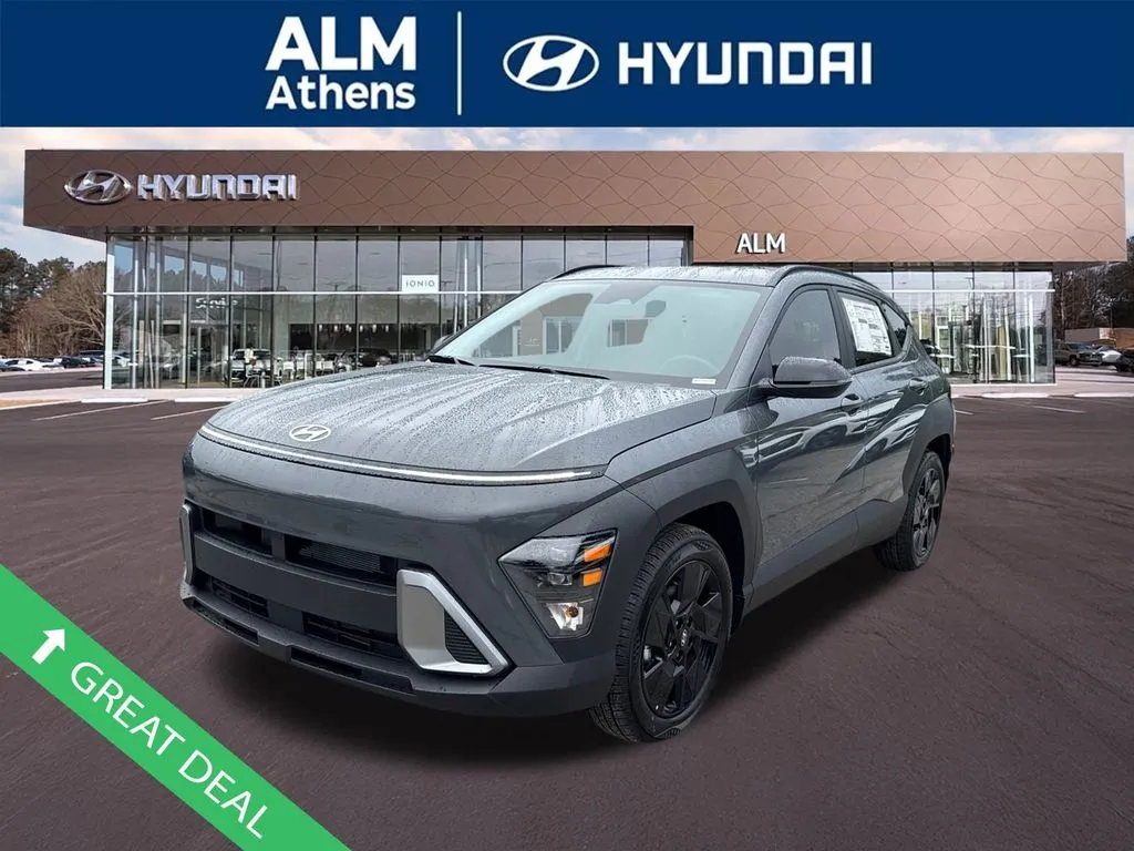 Gray 2026 Hyundai Kona SEL Sport for sale in Athens, GA