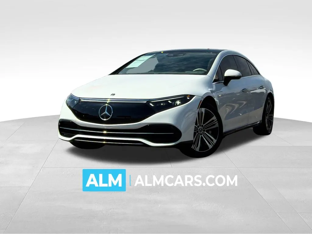 White 2023 Mercedes-Benz EQS 450 for sale in Athens, GA