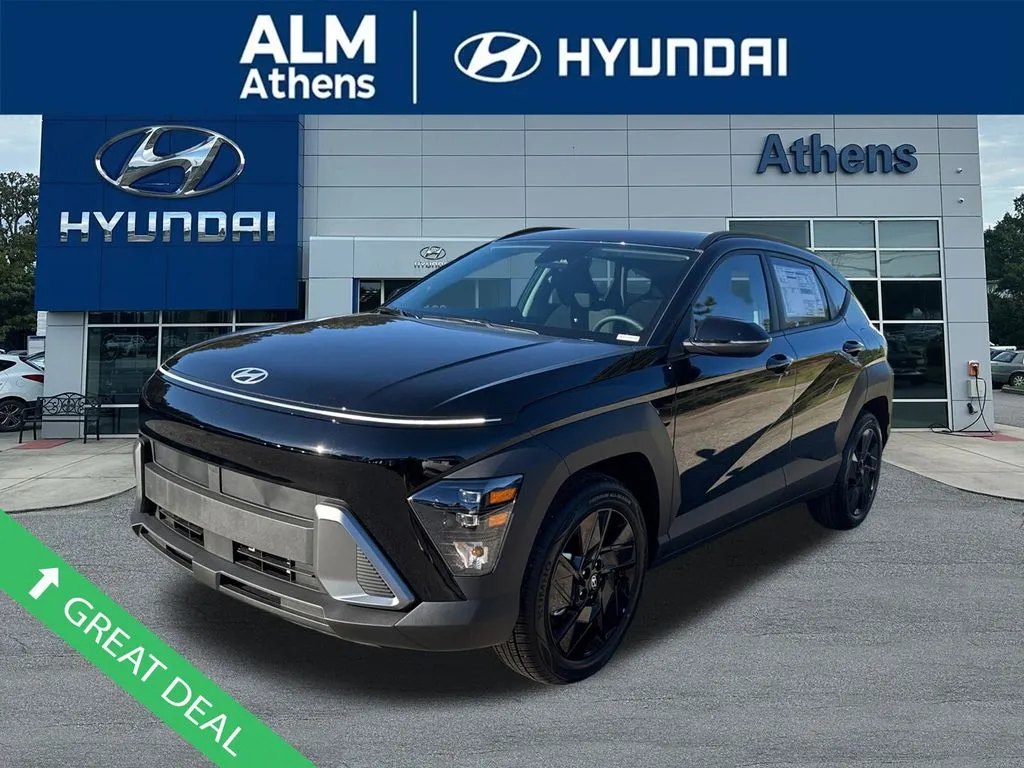 Black 2026 Hyundai Kona SEL for sale in Athens, GA
