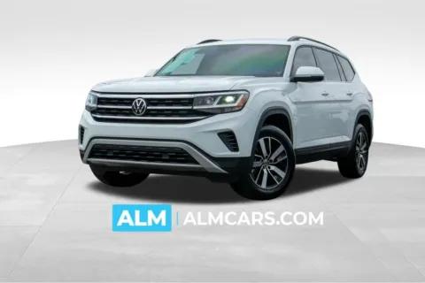 White 2023 Volkswagen Atlas 2.0T SE for sale in Athens, GA
