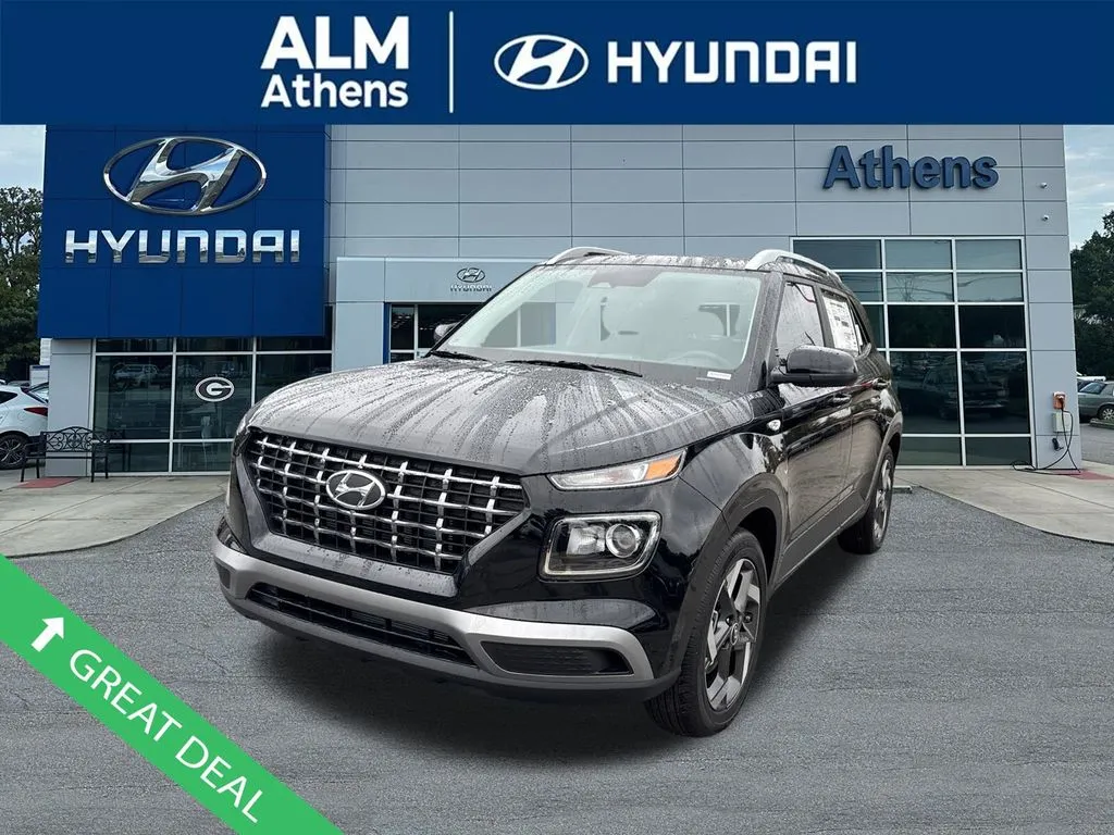 Black 2026 Hyundai Venue SEL for sale in Athens, GA