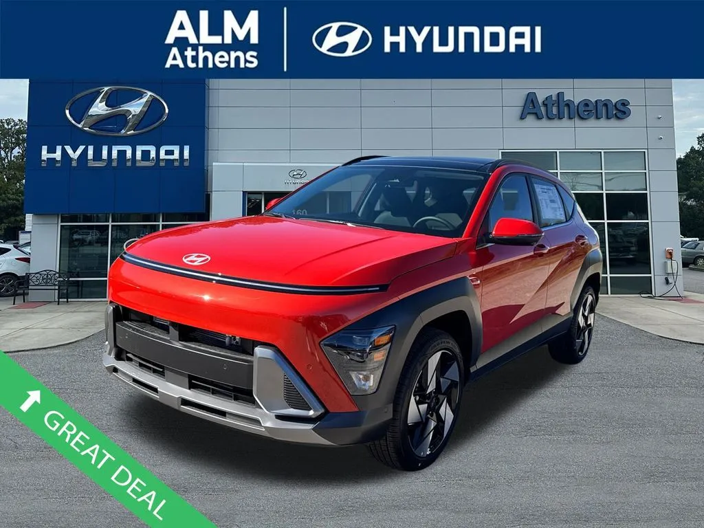 Orange 2026 Hyundai Kona Limited for sale in Athens, GA