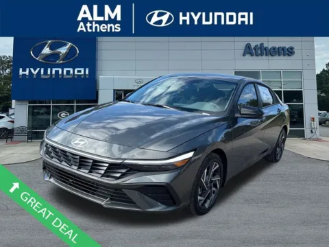 Gray 2025 Hyundai Elantra Hybrid SEL Sport for sale in Athens, GA