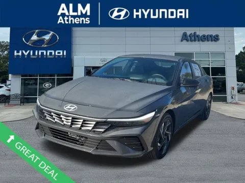 Gray 2025 Hyundai Elantra Hybrid SEL Sport for sale in Athens, GA