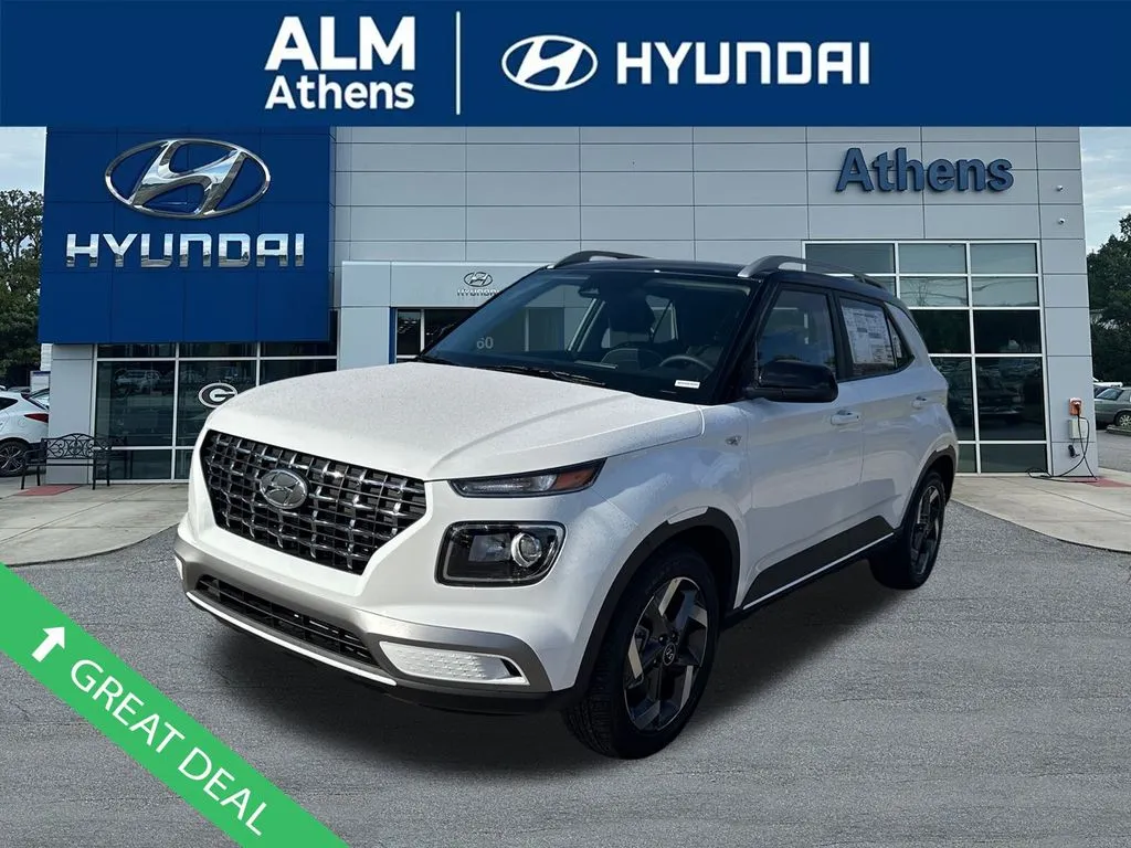 White 2026 Hyundai Venue SEL for sale in Athens, GA