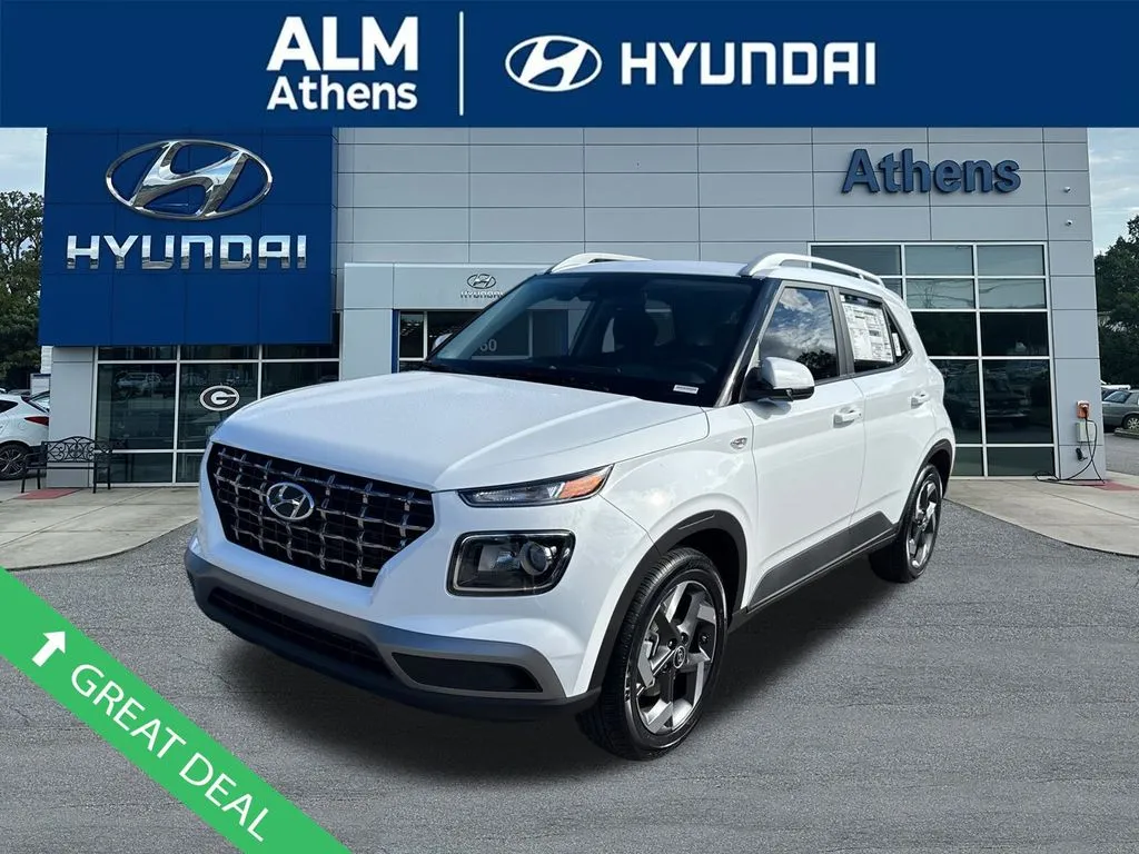 White 2026 Hyundai Venue SEL for sale in Athens, GA