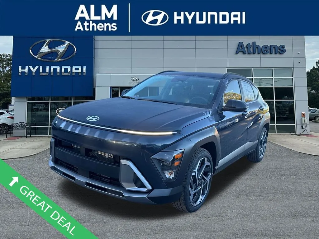 Blue 2026 Hyundai Kona SEL Premium for sale in Athens, GA