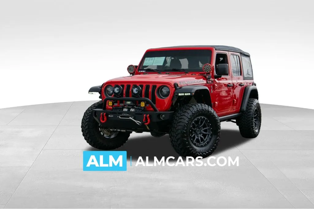 Red 2022 Jeep Wrangler Unlimited Rubicon for sale in Athens, GA