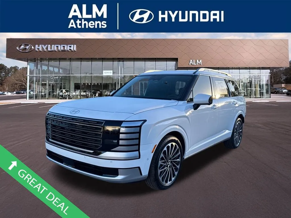 White 2026 Hyundai Palisade Calligraphy for sale in Athens, GA