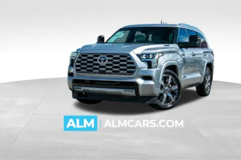 Black 2023 Toyota Sequoia Capstone for sale in Athens, GA