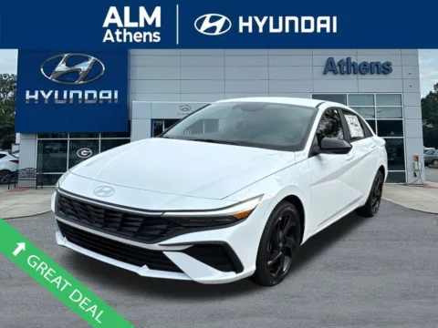 White 2026 Hyundai Elantra SEL Sport for sale in Athens, GA