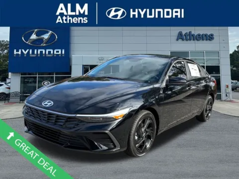 Black 2026 Hyundai Elantra SEL Sport for sale in Athens, GA