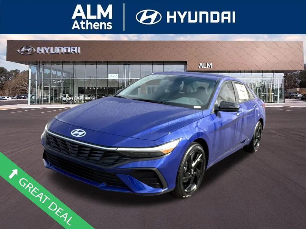 Blue 2026 Hyundai Elantra SEL Sport for sale in Athens, GA
