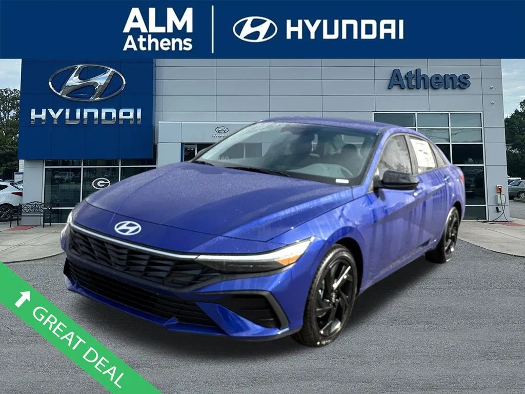 Blue 2026 Hyundai Elantra SEL Sport for sale in Athens, GA