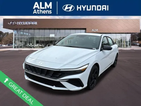 White 2026 Hyundai Elantra SEL Sport for sale in Athens, GA