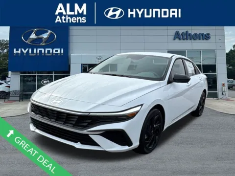 White 2026 Hyundai Elantra SEL Sport for sale in Athens, GA