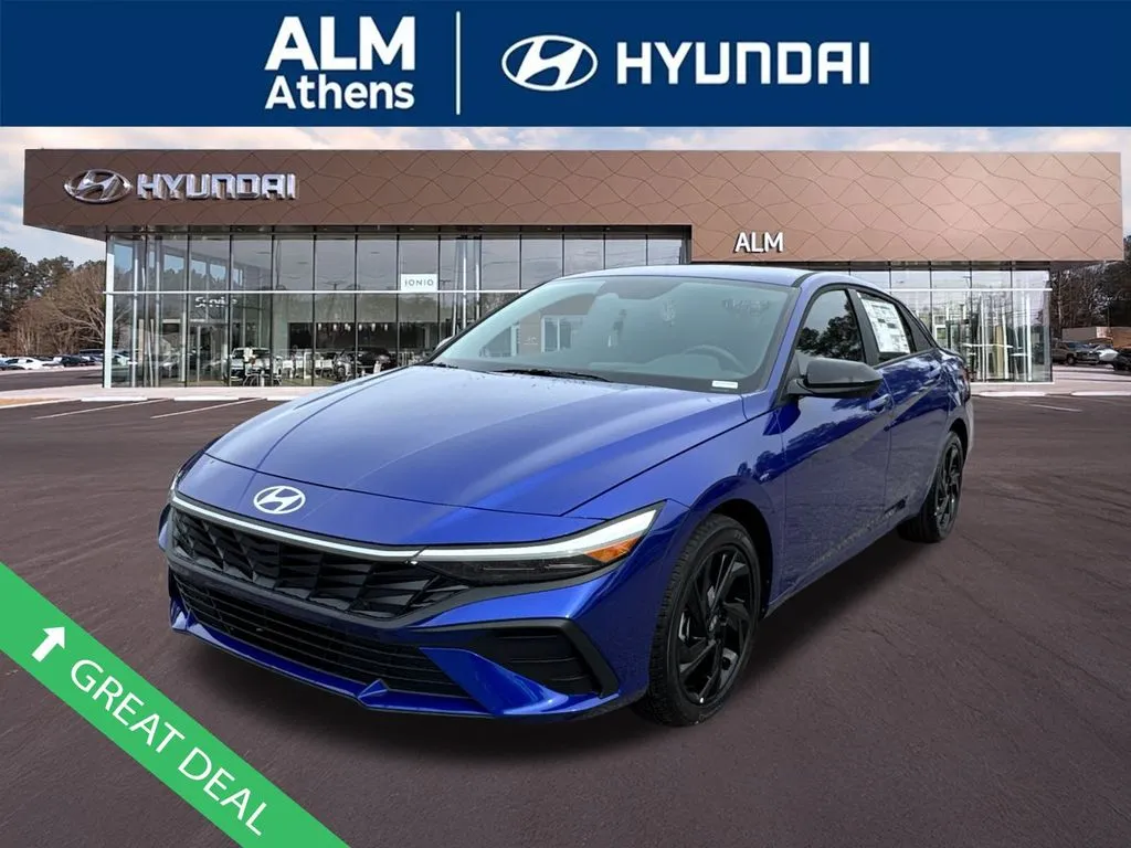 Blue 2026 Hyundai Elantra SEL Sport for sale in Athens, GA