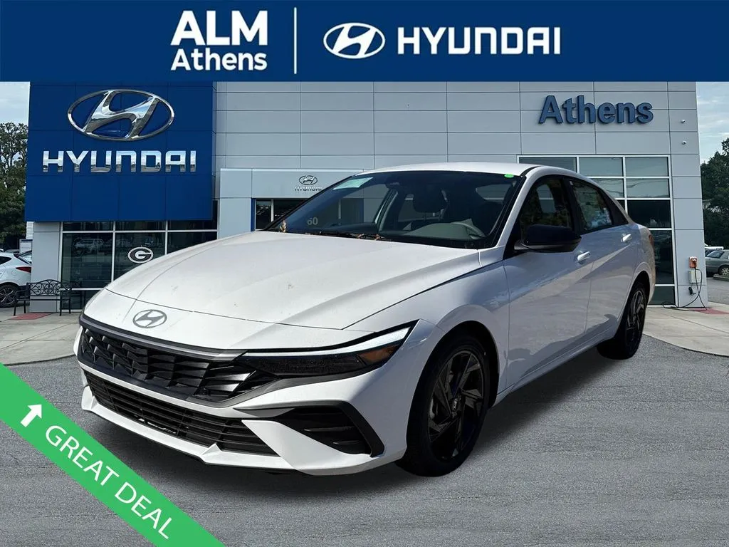 White 2026 Hyundai Elantra SEL Sport for sale in Athens, GA