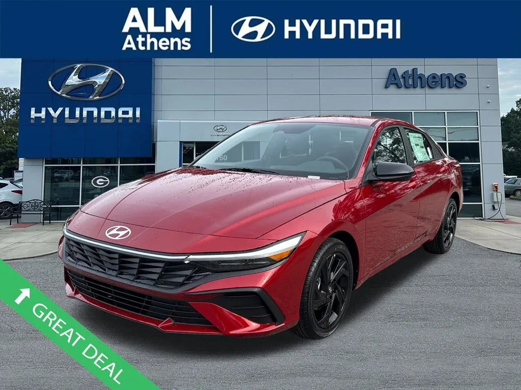 Red 2026 Hyundai Elantra SEL Sport for sale in Athens, GA