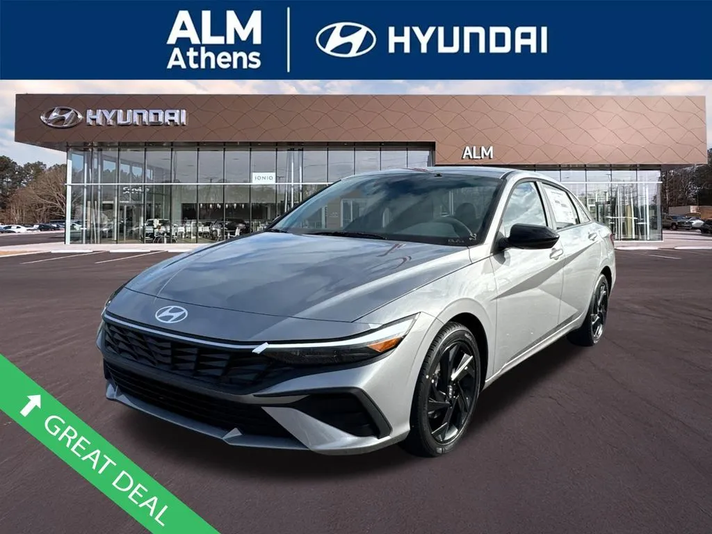 Gray 2026 Hyundai Elantra SEL Sport for sale in Athens, GA