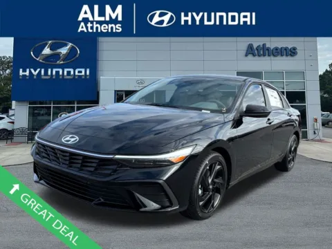 Black 2026 Hyundai Elantra SEL Sport for sale in Athens, GA