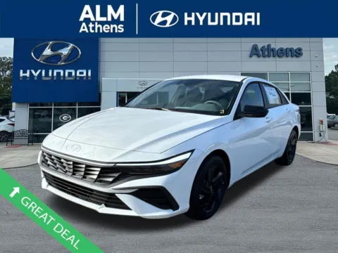 White 2026 Hyundai Elantra SEL Sport for sale in Athens, GA