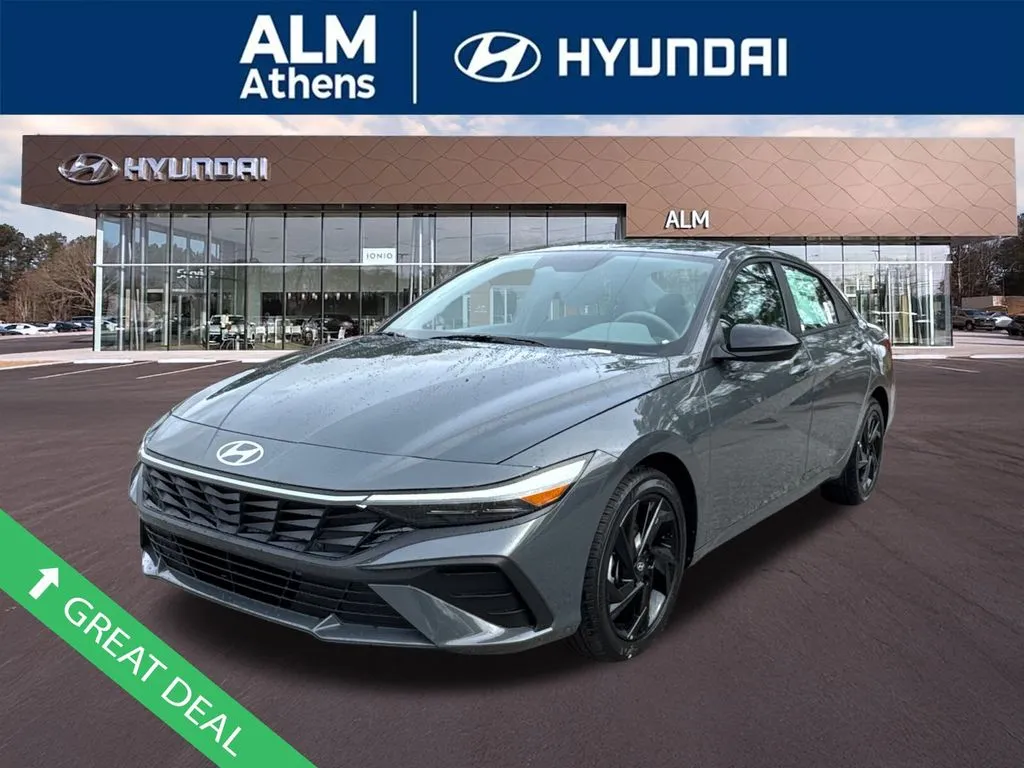 Gray 2026 Hyundai Elantra SEL Sport for sale in Athens, GA