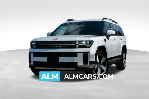 White 2024 Hyundai Santa Fe Hybrid Limited for sale in Athens, GA