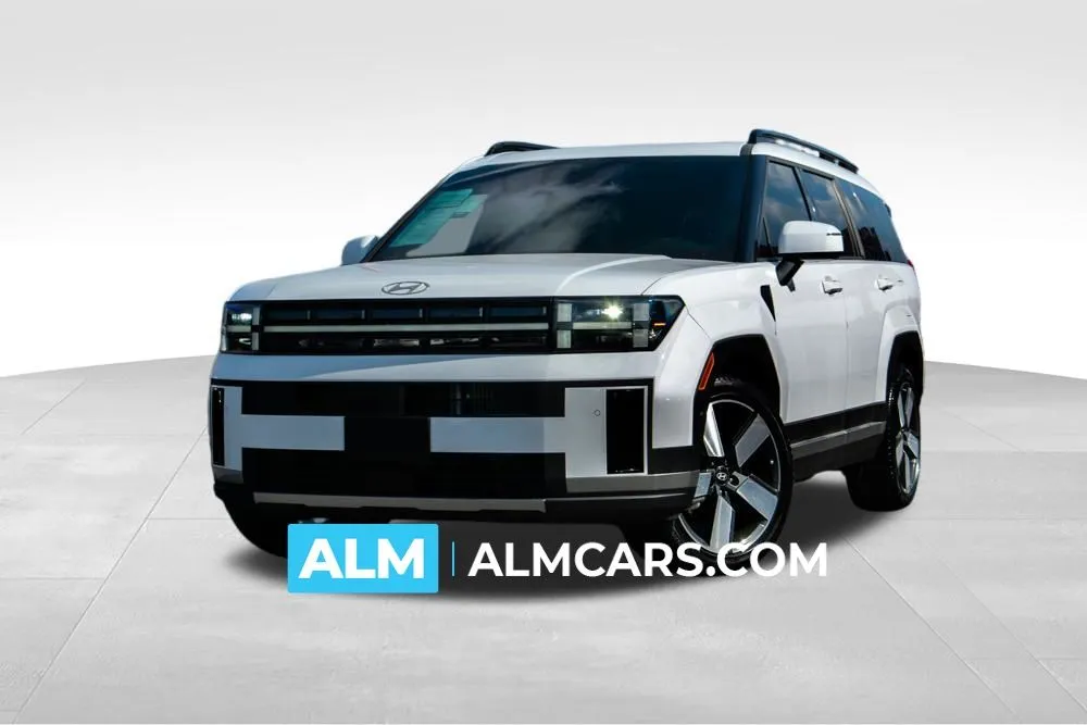 White 2024 Hyundai Santa Fe Hybrid Limited for sale in Athens, GA