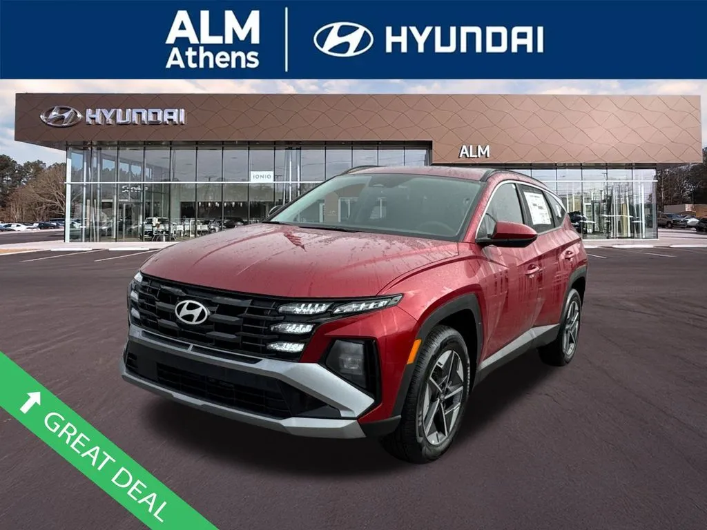 Red 2026 Hyundai Tucson Hybrid SEL for sale in Athens, GA