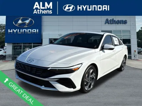 White 2026 Hyundai Elantra Limited for sale in Athens, GA
