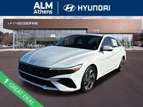 White 2026 Hyundai Elantra Limited for sale in Athens, GA
