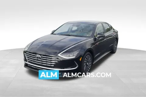 Black 2023 Hyundai Sonata Hybrid Limited for sale in Athens, GA