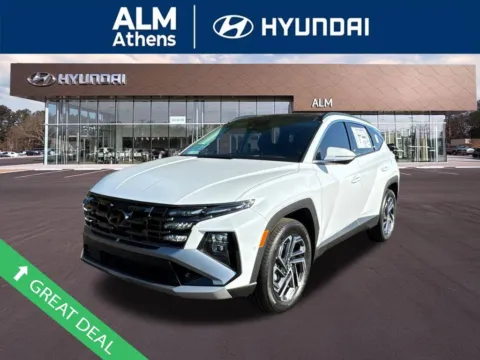 White 2026 Hyundai Tucson Hybrid Limited for sale in Athens, GA