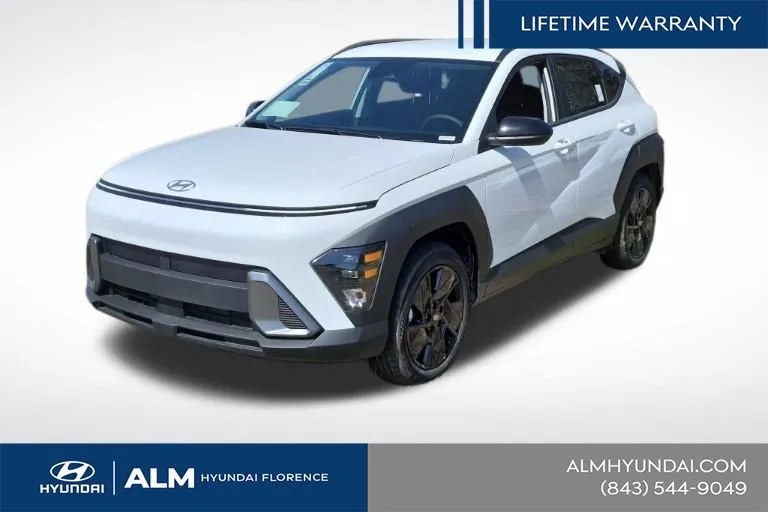 White 2026 Hyundai Kona SEL Sport for sale in Florence, SC