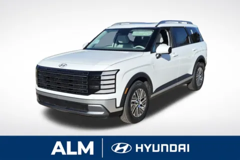 White 2026 Hyundai Palisade Hybrid Blue SEL Premium for sale in Florence, SC